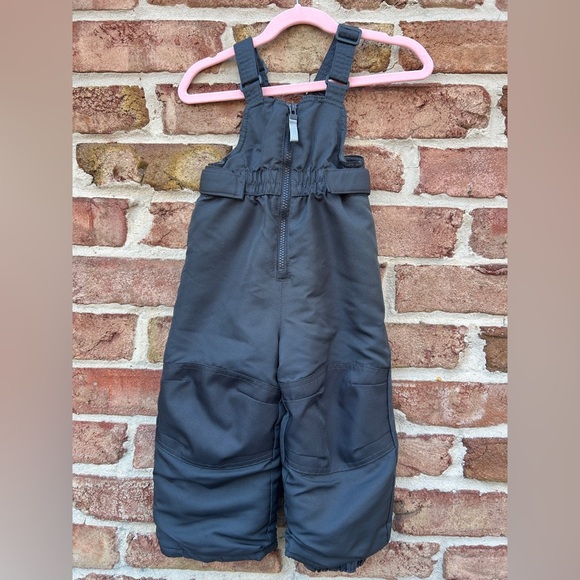 Cherokee Gray Zip Adjustable Toddler Snow Pants - Picture 4 of 5